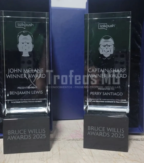 Reconocimiento En Acrilicio Cristal