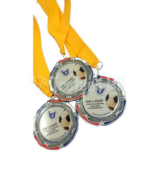Medalla Metalica con Inserto De Aluminio Sublimado