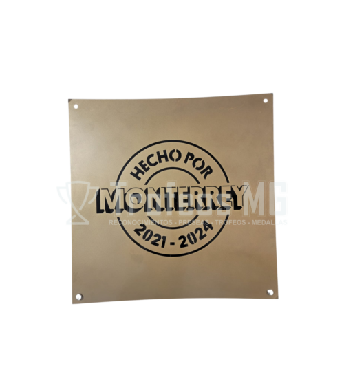 Placa para Señalización