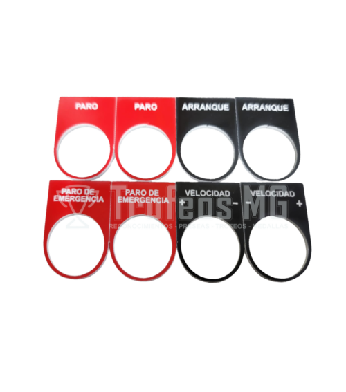 Placa De Identificacion De Equipos