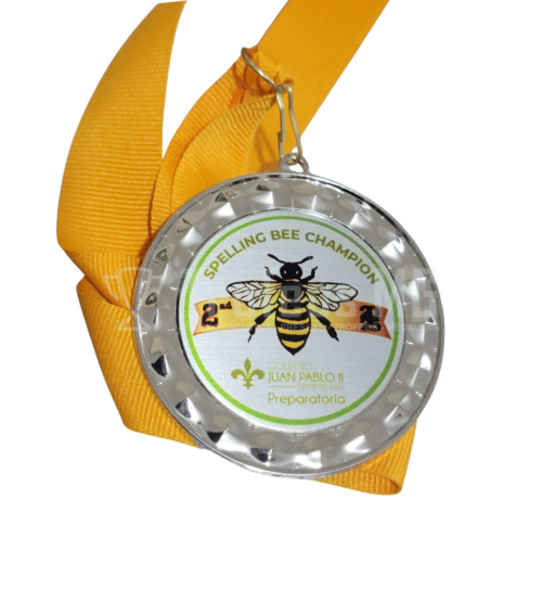 Medalla De Línea  Con Insertos De Aluminio